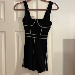 Weworewhat black shortsuit